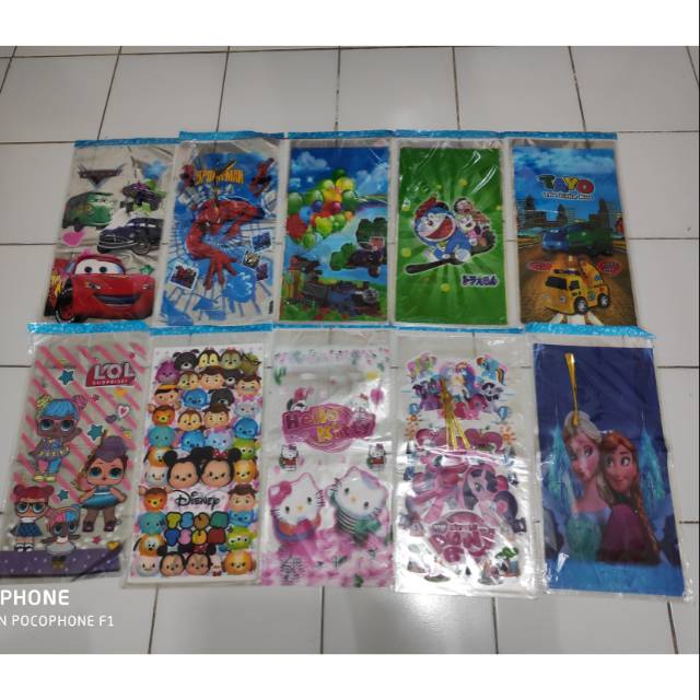 

PLASTIK SOUVENIR SNACK UK 24*50 CM BINGKISAN SOUVENIR ULANG TAHUN
