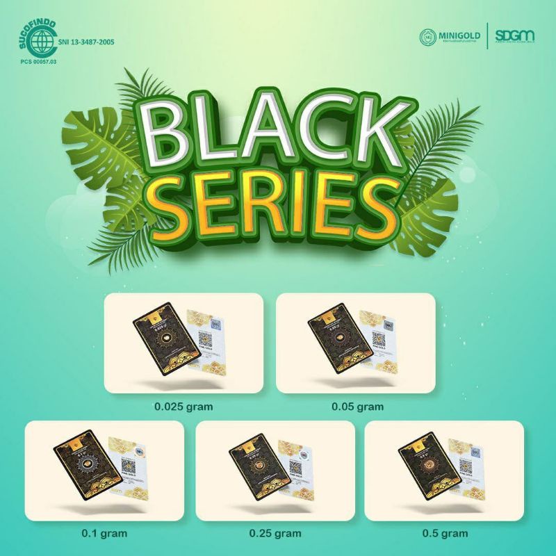 Mini Gold Emas Murni 24 karat | berat 0,05 gr | Produksi PT. SDGM