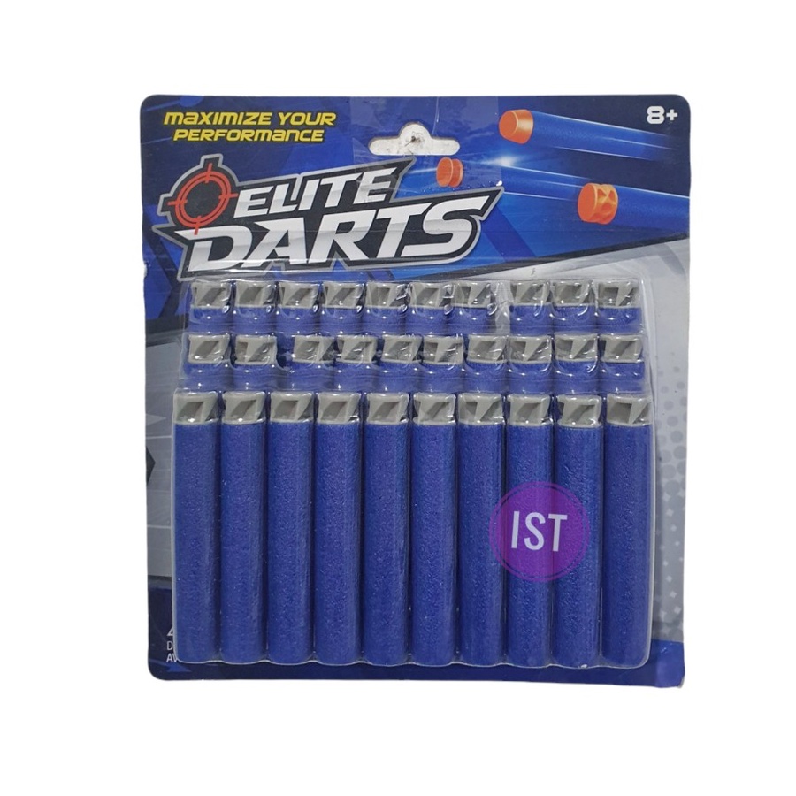 MWN.TOYS PELURU BUSA NEFT BATTLEGUN Dart isi 30 pcs No.695