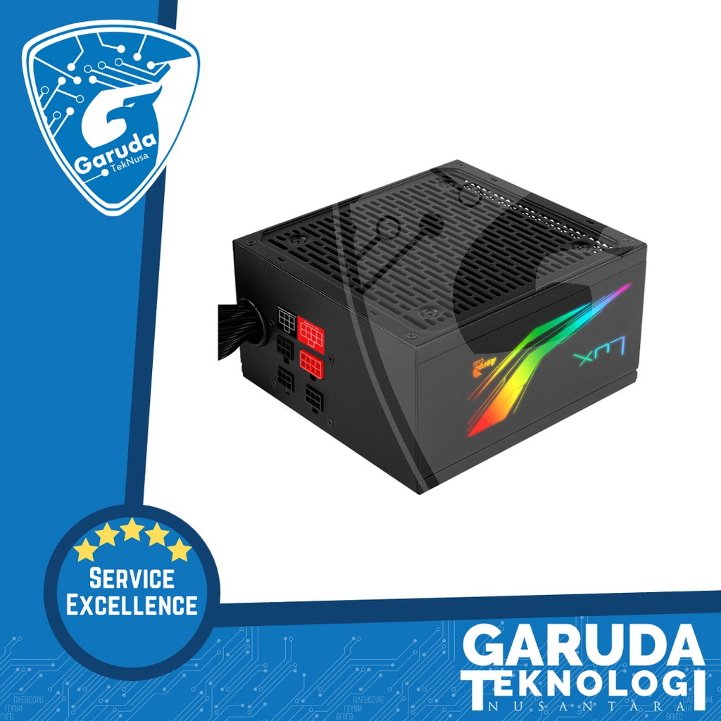 Aero Cool LUX RGB 650M RGB PSU ATS Power Supply 80+ Bronze - Aero Cool