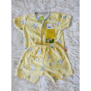  Velvet  Junior  Setelan Kancing Depan Lengan Pendek Shopee 