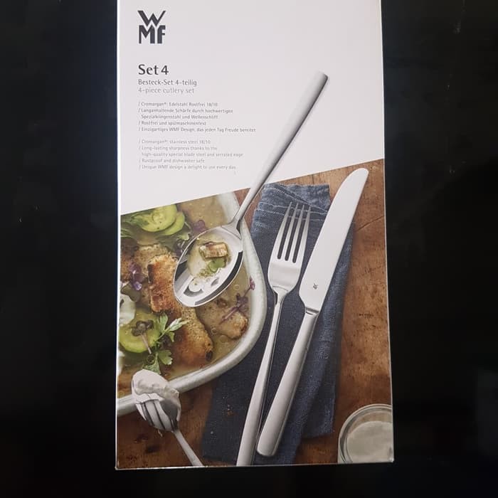 TERMURAH / Alat makan Sendok DLL WMF 4bh Cutlery Set Spoon, Fork, Knife, Teaspoon