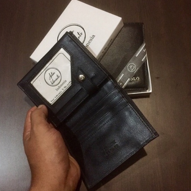 dompet lipat pria model lipat buku bahan kulit sintetisnlojal banyak slot kartu #dompet #dompetpria #dompetlipat #dompetlipat #dompetkeren