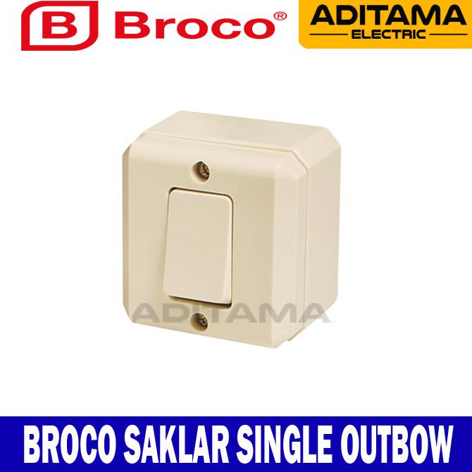 Bagus Saklar Engkel Ob Broco/ Broco Saklar Single Ob Terbatas