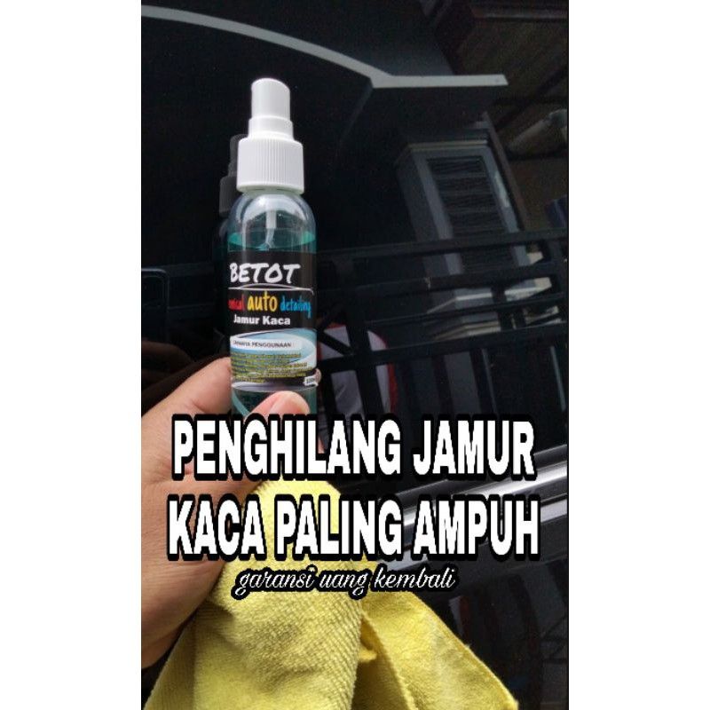 Penghilang Jamur Kaca / Pembersih Jamur kaca efek daun talas / Glas Cleaner