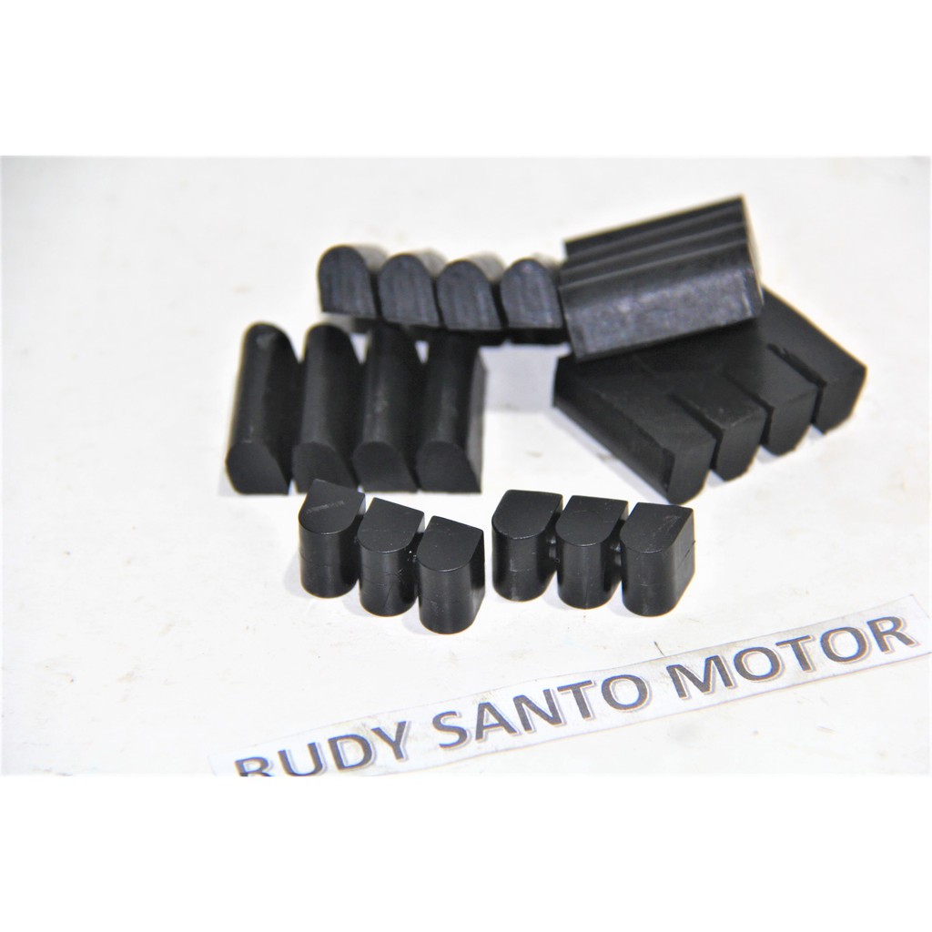Karet Ganjel Blok Absorber Peredam Rxk Rxking Rx king Rx k besar 4 kecil 2 satu set Rudysanto-3