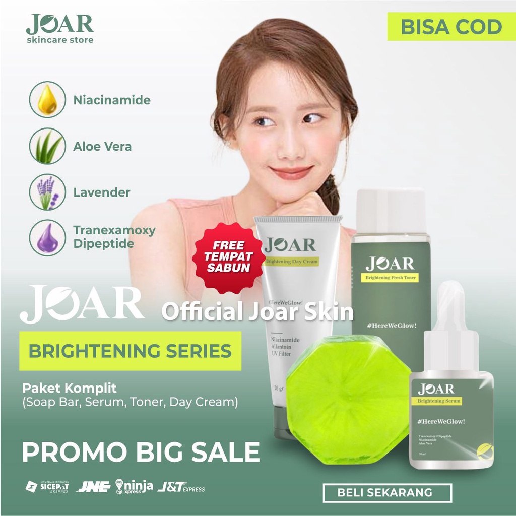 (Bisa COD) Joar Skincare Brightening Day Cream/BPOM Original