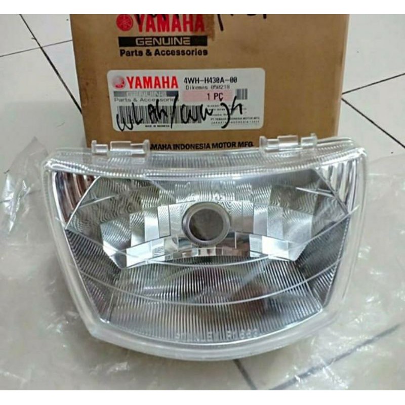 REFLEKTOR LAMPU DEPAN FIZR FIZ R F1ZR ASLI ORI YAMAHA 4WH H430A 00