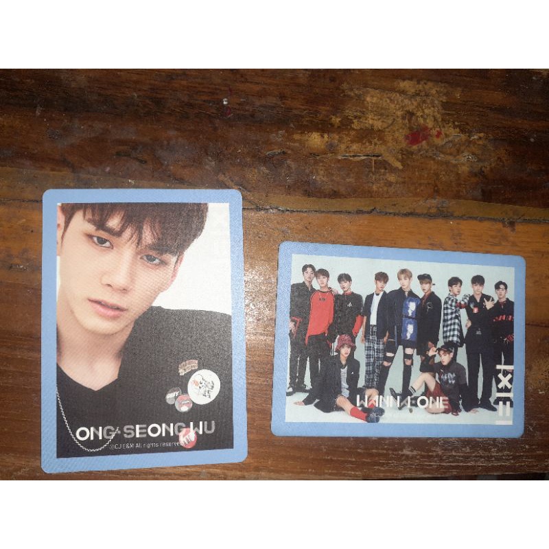 [Ready]photocard official ong seongwu