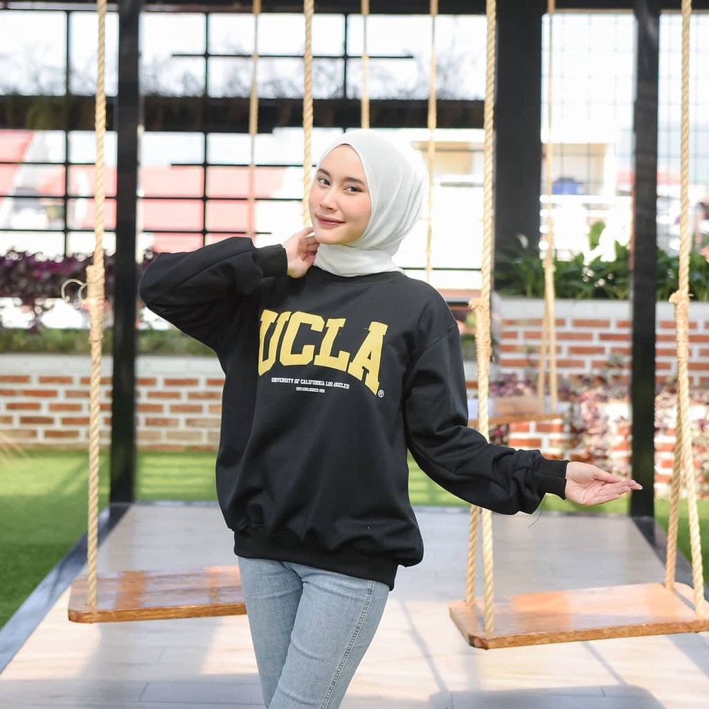 Nara Grosir - UCLA Sweater | Fashion Terkini | Sweater Termurah