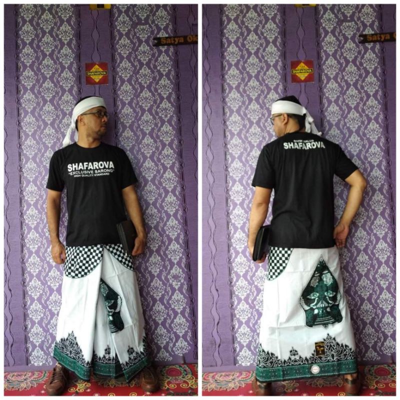 SARUNG BATIK NU WAYANG GUNUNGAN | WAYANG PUNAKAWAN