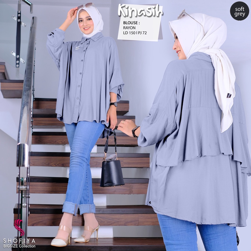 Kemeja Atasan Wanita Best Seller Original Produk By Shofiya Mi Amor