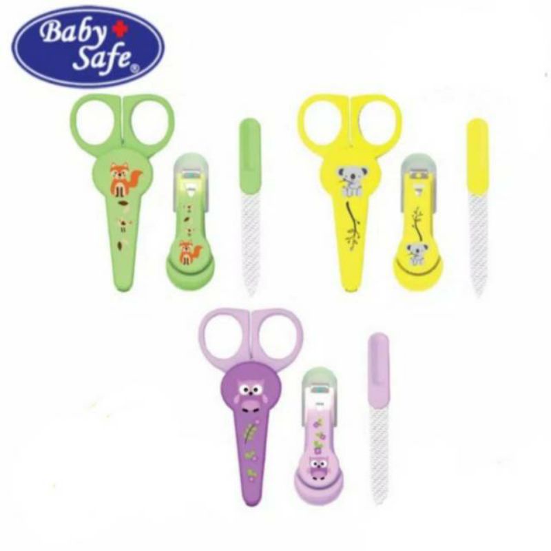 BABYSAFE - MANICURE SET ( RKM 102 )/ GUNTING KUKU BAYI &amp; ANAK