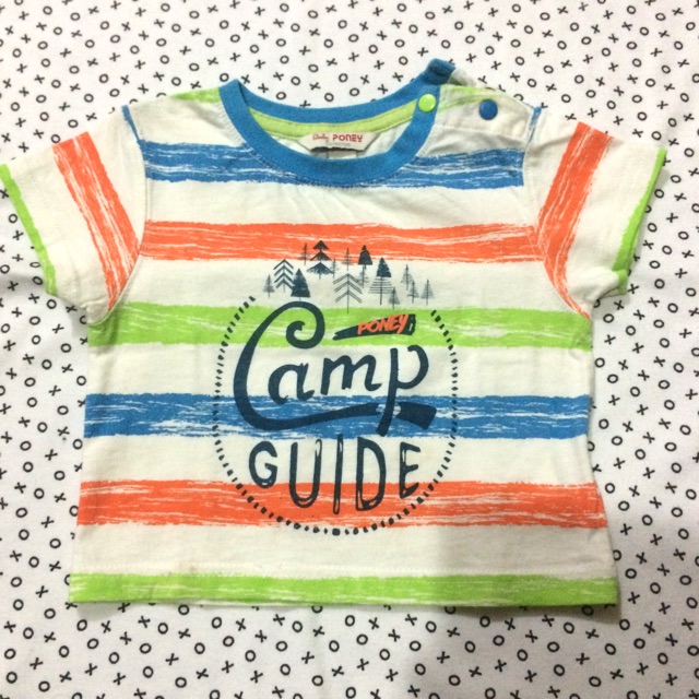 kaos tshirt poney baby