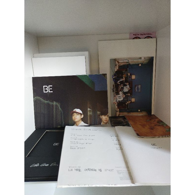 SHARING ALBUM BTS BE DELUXE EDITION PHOTOCARD POSTCARD MAKING BOOK