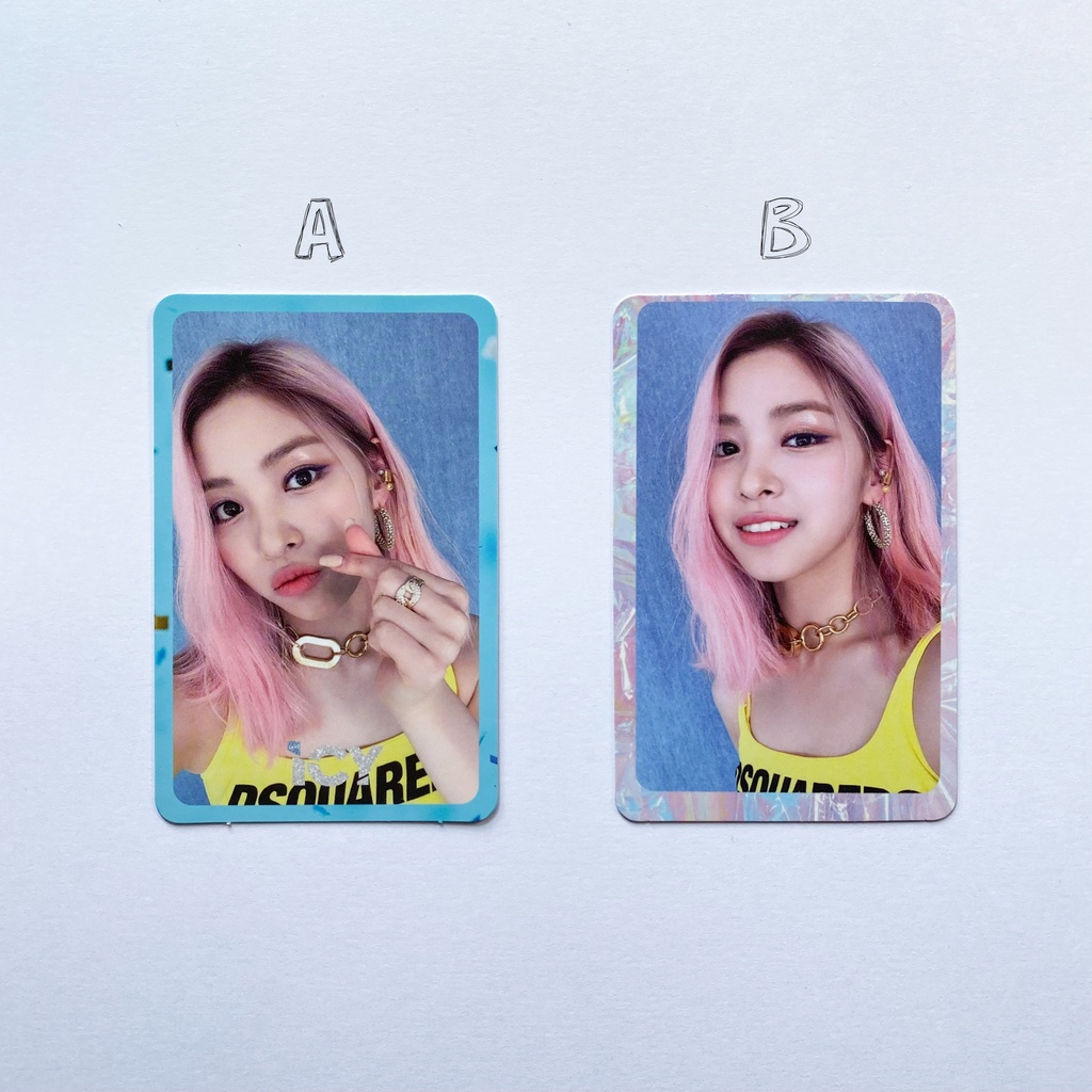 ITZY IT'z ICY Photocard Lia Chaeryeong Yuna