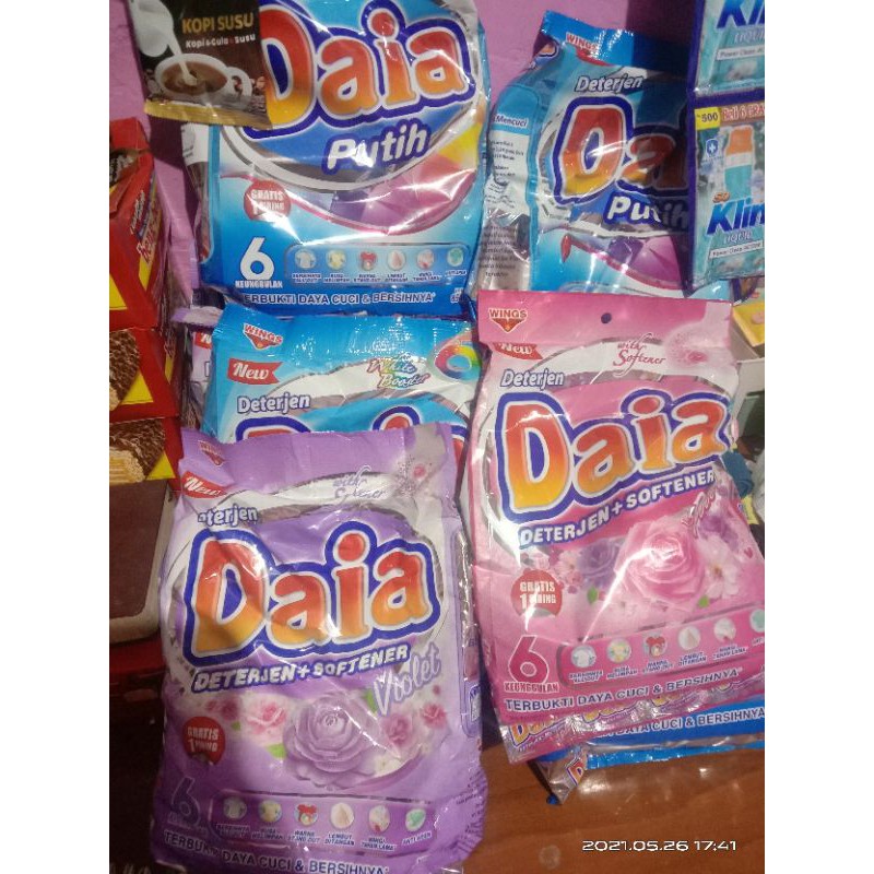 DAIA Detergent 850gr
