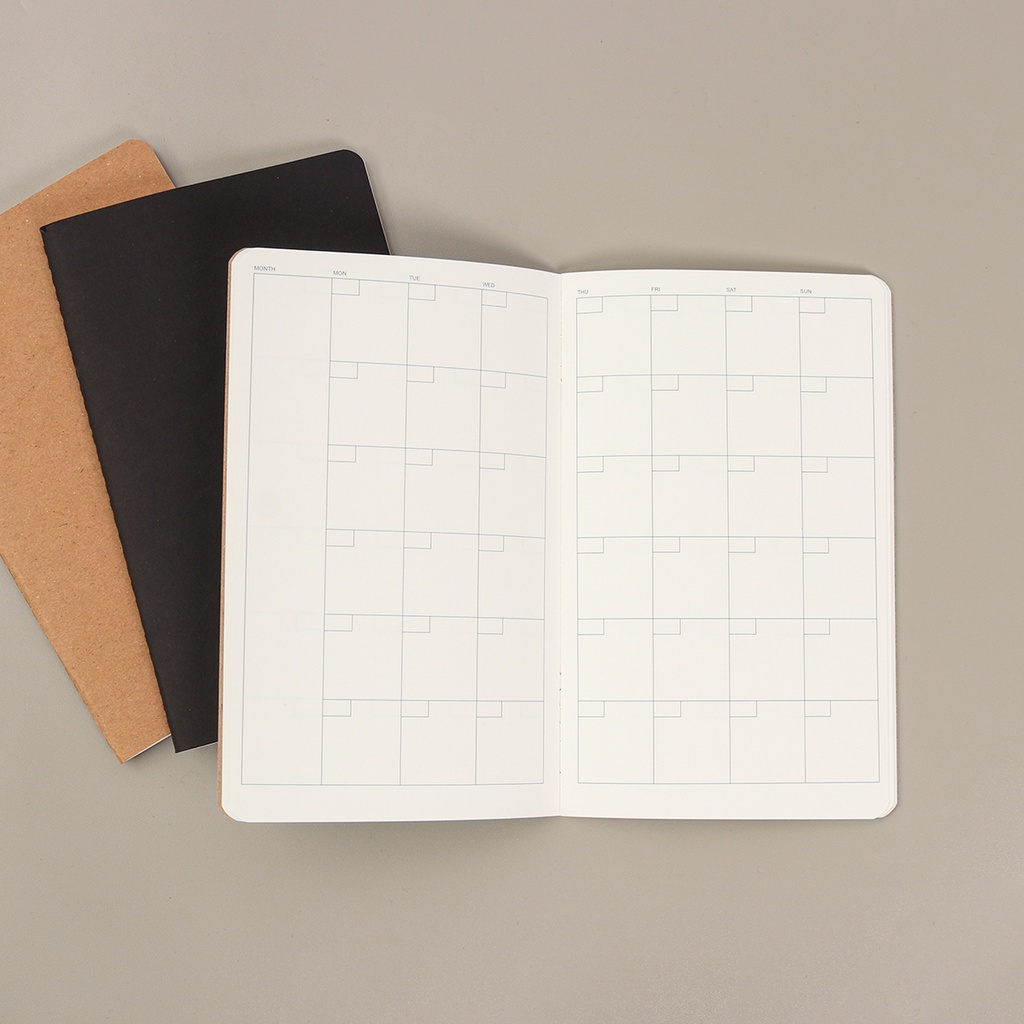 

Monthly Journal - Notebook - Agenda - Planner Softcover