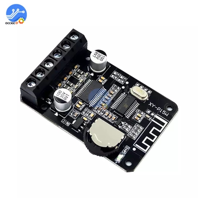 XY-P15W Bluetooth 5.0 Amplifier Board DC 8V 12V 24V 10W 15W 20W Power Amplifiers Audio Stereo Digital AMP Sound Board