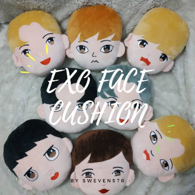 EXO FACE CUSHION | BONEKA EXO
