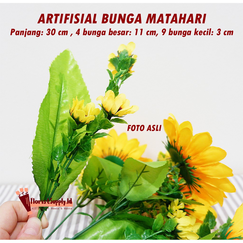 Artificial Flower / Bunga Palsu Matahari - AFC