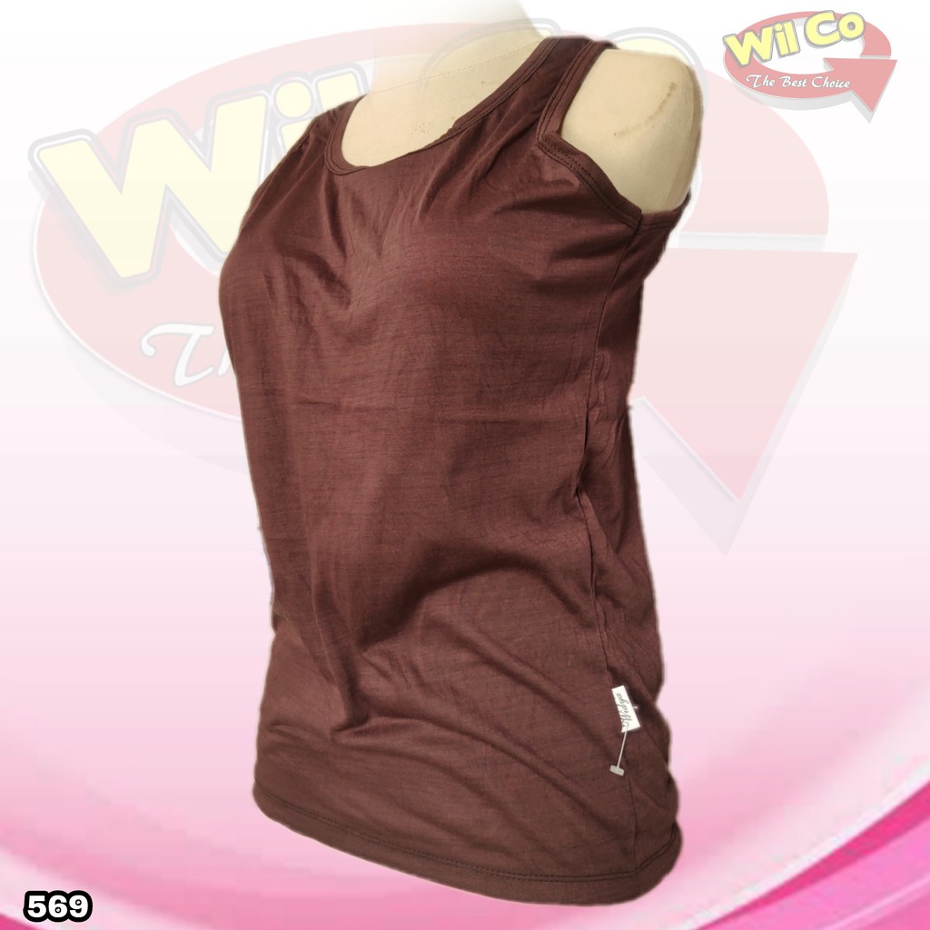 K569 - TANKTOP/KAMISOL ATASAN PAKAIAN DALAM WANITA WIDYA TALI LEBAR ALL SIZE