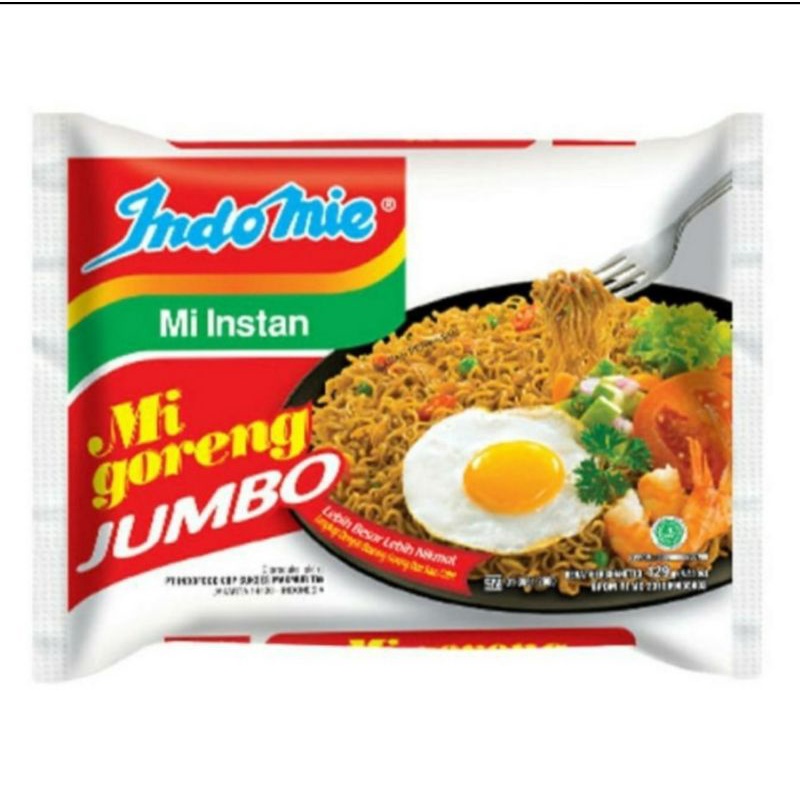 indomie goreng jumbo mi instan