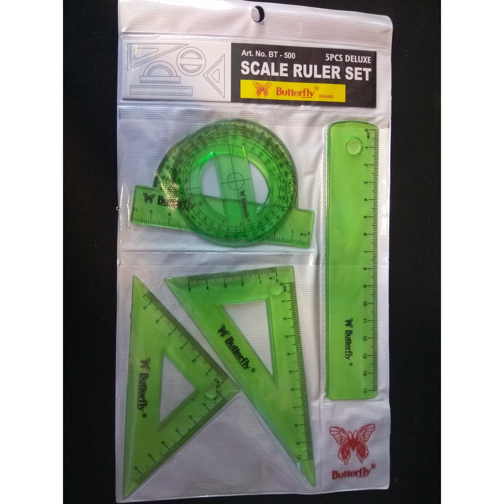 

Penggaris set butterfly BT-500