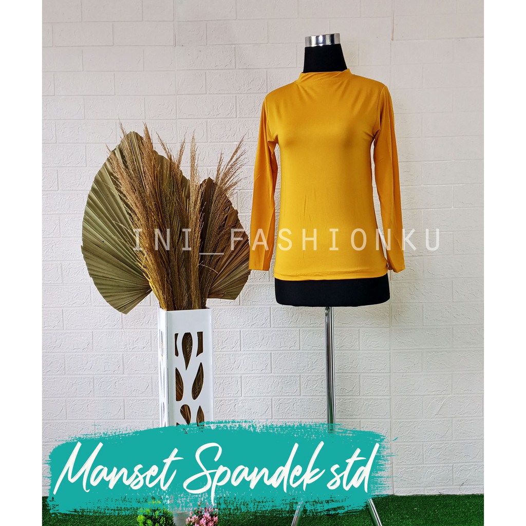 BAJU MANSET DALAMAN KEBAYA BAHAN SPANDEX PREMIUM MANSET MURAH UKURAN STANDAR BISA COD