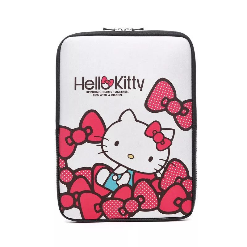 Tas Sarung Laptop Sleeve Softcase Hello Kitty Neoprene 13 inch White