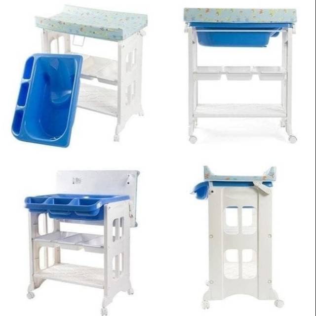 BABY TAFEL KARIBU 2IN1 BATH STATION/CHANGINH TABLE BABY