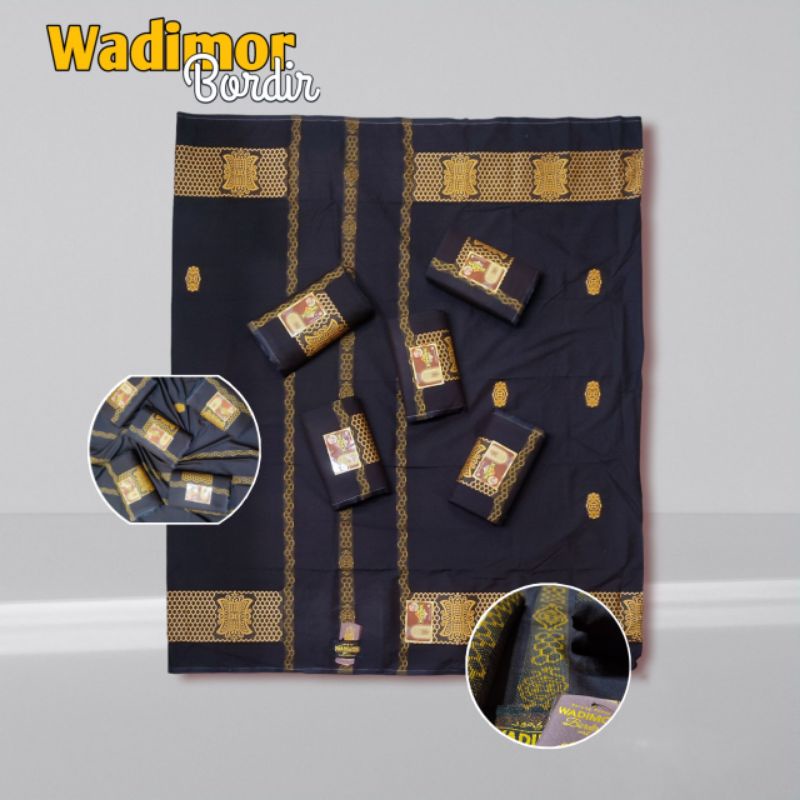 Sarung Wadimor Jacquard Bordir Motif Terbaru