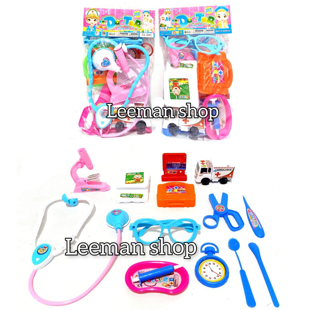 MAINAN DOKTER SET KANTONG DOCTOR PLAYSET GA 11001