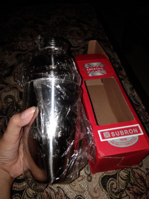 Cocktail Shaker Botol Shaker 750ml Pengocok Minuman Stainless Steel