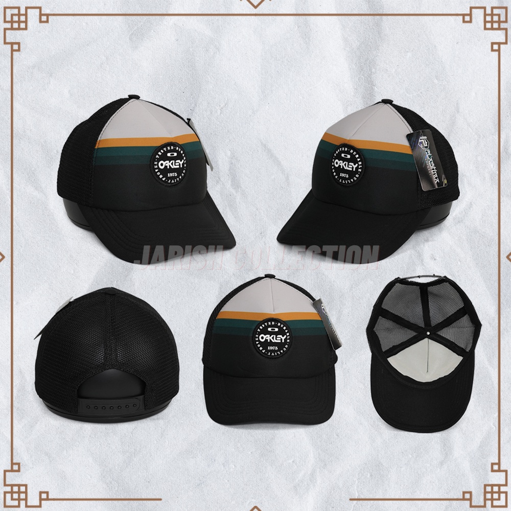 Topi Baseball Distro JARING TRUCKER Logo Distro Random Pria Wanita Topi Hitam Jaring Polos Logo NY Topi Logo Billa Bong QuickSilver Vans Volcom Converse Oakley Stussy DC Vans Topi Anak Laki Laki Perempuan Topi Pantai Topi Olahraga Sport Murah