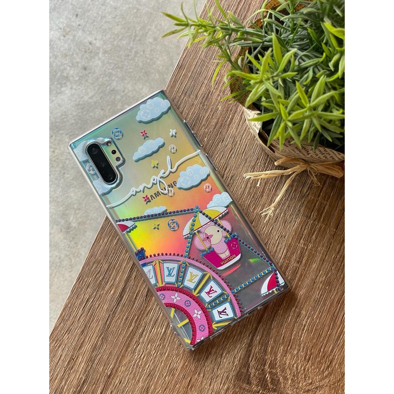 Casing Lucu Custom Nama Vivien Samsung Softcase iphone Oppo Xiaomi Note10 Note20 S22 S21 Reno Vivo