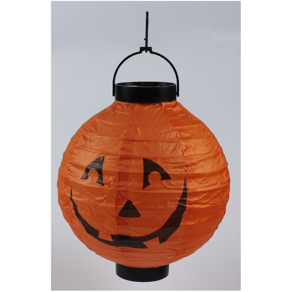 LT lentera lantern lampion halloween bentuk labu pumpkin laba-laba kelelawar properti rumah hantu