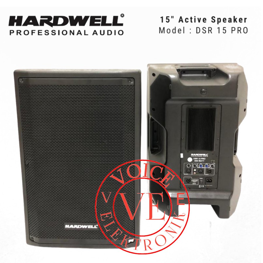 Speaker Aktif HARDWELL DSR15PRO DSR 15PRO ORIGINAL 15 inch