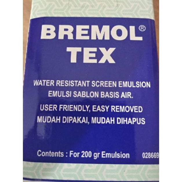 

Bremol TEX 200 gr. (ART. S749)
