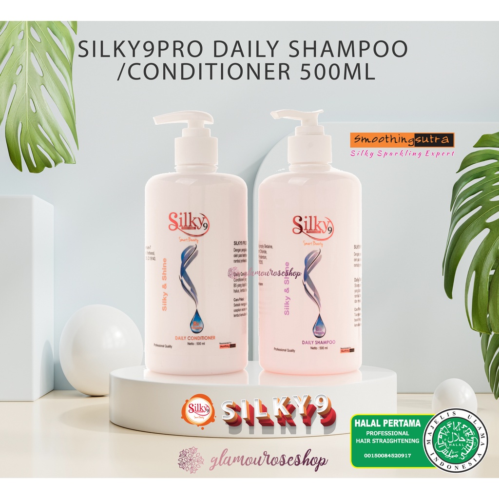 Silky9pro Daily Conditioner SHampoo 500 ml