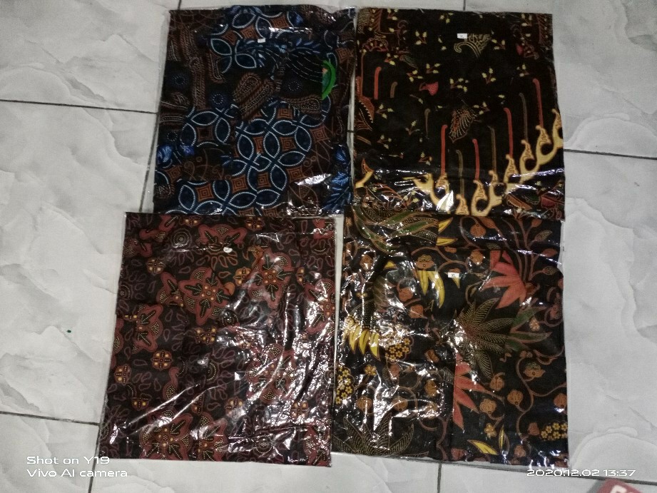 Maura Couple - Sania Ruffle - Batik Couple - Atasan Batik - Tunik Batik - Kemeja Batik