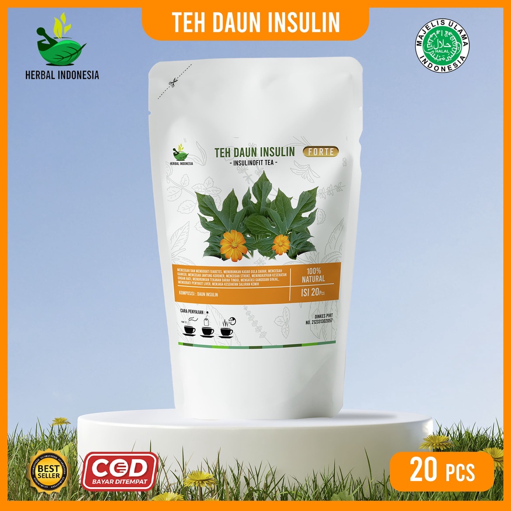 

AMPUH & TERPERCAYA OBATI DIABETES KAMBUHAN Teh Herbal Celup Daun Insulin Turunkan Gula Darah dan Anti-Kanker Obat Diabetes Paling Cepat