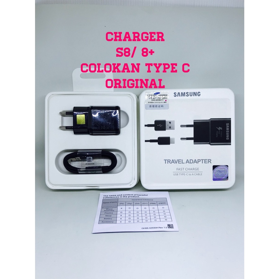 Charger Samsung A32 / A52 / A13 Type C Original 100% Fast Charging