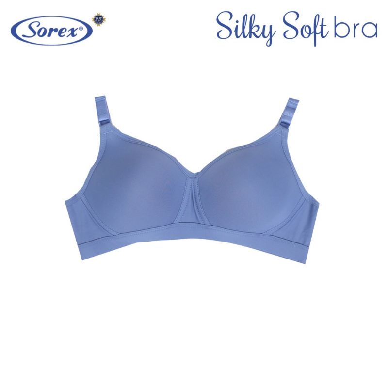 SOREX Bra Silky Soft 9815 Busa Tipis tanpa kawat Kait 3 Setara Cup B