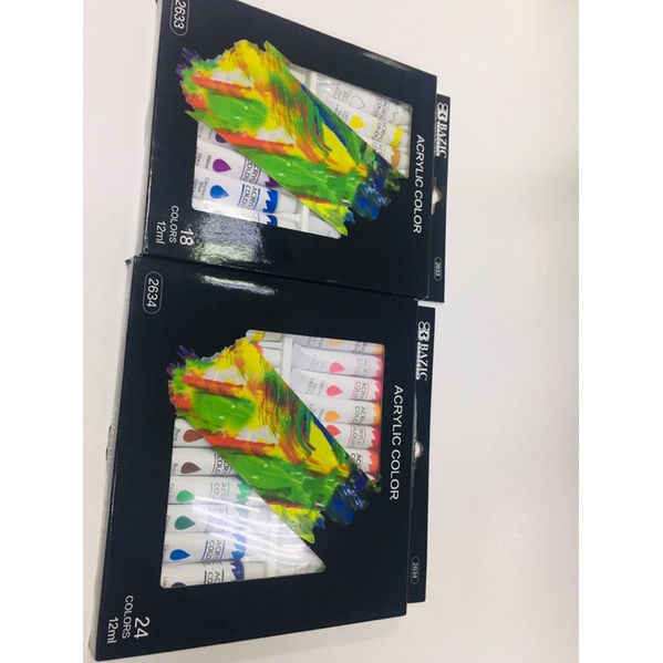 

Bazic Acrylic Colors /pewarna akrilik