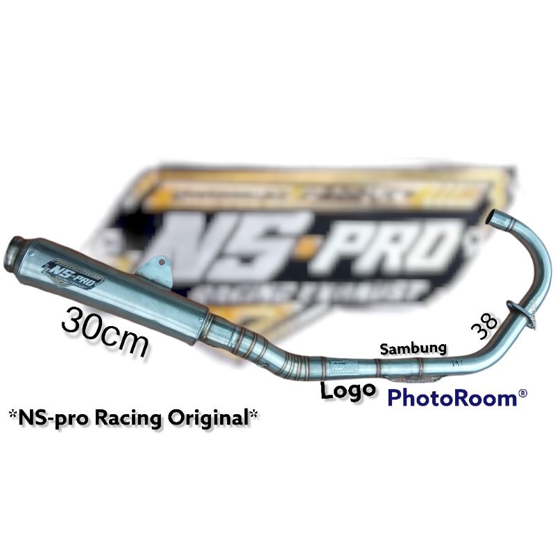 Knalpot racing NS-pro Original PNP Tiger, cb, gl, mp, dll