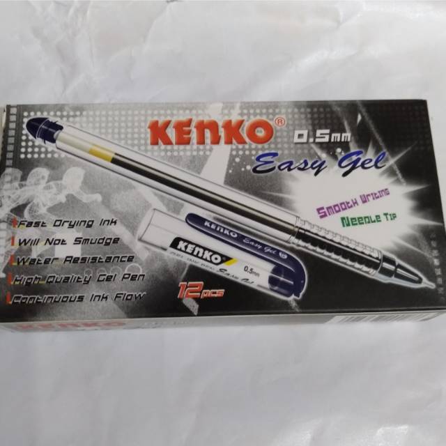 

Pen Gel / Pulpen Easy Gel Kenko 0.5mm