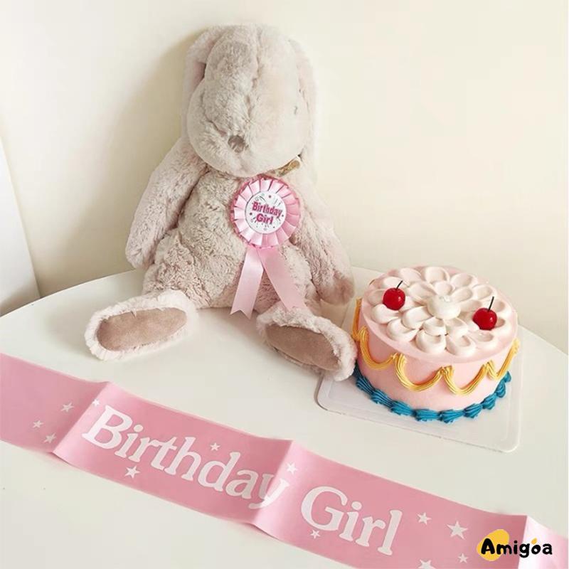 2in1 Selempang happy birthday / selempang bridesmaid/ fashion birthday party mahkota dan selempang / selendang ulang tahun / mahkota Princess birthday/Balonasia Selempang Bridal Shower Bride To Be / Sash Bride To Be