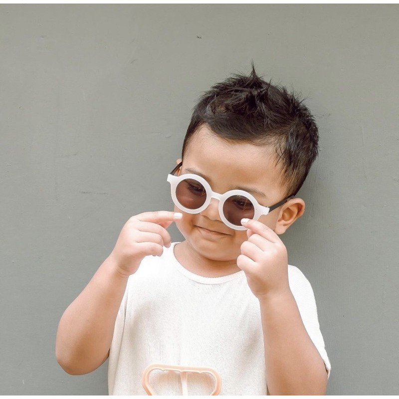 Kacamata Anak Sunglasses Bayi Balita Baby Kids Cute Anti UV Ootd Fashion Anak Cowok Cewek Laki Laki