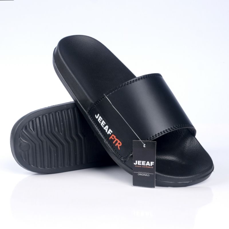 SANDAL SLOP BASIC POLOS /SENDAL SLIP ON ELEGANT ORIGINAL JEEAF FOOTWEAR - FTR-FTR samping